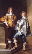 Anthony Van Dyck Lord John Stuart and His Brother,Lord Bernard Stuart oil painting